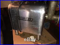 Hobart Meat Grinder Model 4812 1/2 HP 1725 RPM 7.5 Amps Lots of Extras