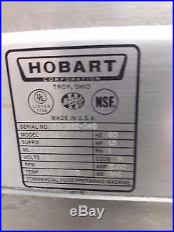 Hobart Meat Grinder Model 4822