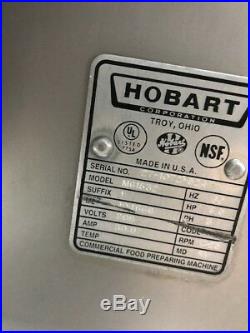 Hobart Meat Grinder-mixer Very Good Condition