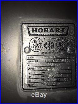 Hobart Model 4145 5HP Commercial Meat Grinder