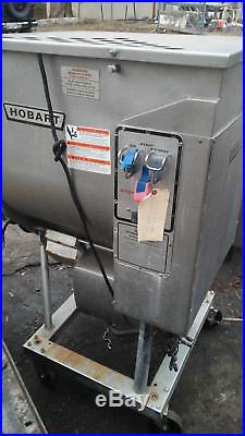 Hobart Model 4346 Meat Grinder Mixer Foot Pedal 208V 3 Ph For Parts