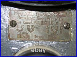 Hobart Model 622 Hub Size 22 Meat Grinder 1 Phase 115V Power Head Unit 1/2 HP