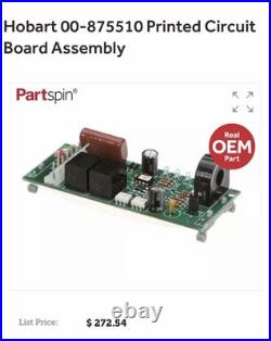 Hobart Printed Circuit Board Assembly OEM Part 00-875510. New, Open Box