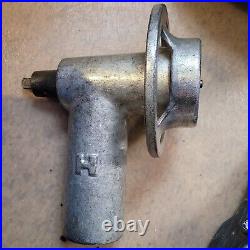 Hobart Size #12 Meat Grinder Attachment With Pan