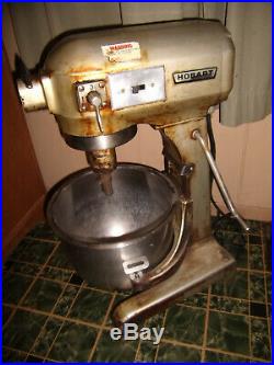 Hobart a200 mixer plus attachments works great very quiet meat grinder shredder