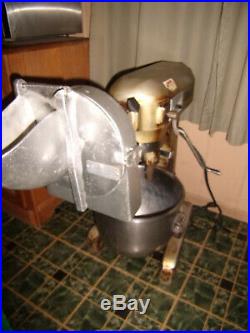 Hobart a200 mixer plus attachments works great very quiet meat grinder shredder