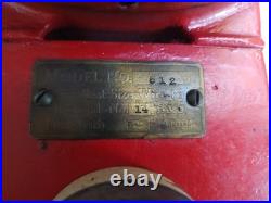Hobart antique meat grinder/chopper model 612 Motor Only, No Attachments