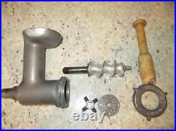 Hobart brand N50 5 Quart Meat Grinder Attachment Kitchenaid Model G #10 Vintage