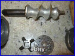 Hobart brand N50 5 Quart Meat Grinder Attachment Kitchenaid Model G #10 Vintage