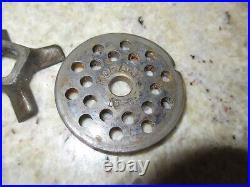 Hobart brand N50 5 Quart Meat Grinder Attachment Kitchenaid Model G #10 Vintage