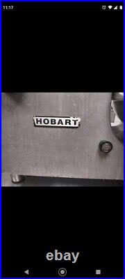 Hobart commercial meat grinder