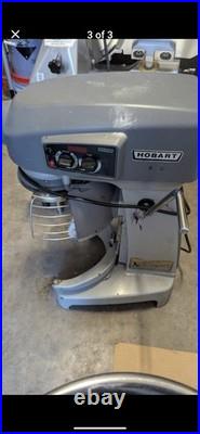 Hobart hl200 legacy mixer 20 qt with table, bowl, Hook, And Meat Grinder