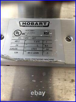 Hobart meat cheese grinder 4812