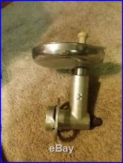 Hobart meat grinder #22 attachment fit grinder and mixers