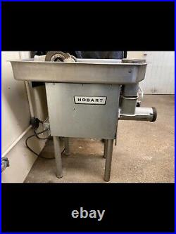 Hobart meat grinder #4632 / With spare parts