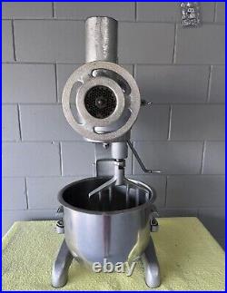 Hobart meat grinder and bakery mixer