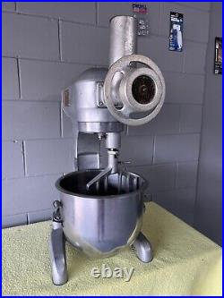 Hobart meat grinder and bakery mixer