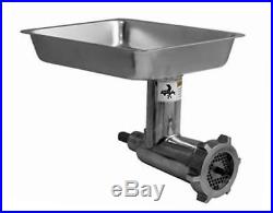 Hobart-style meat grinder chopper attachment, stainless steel #12 hub, (2)
