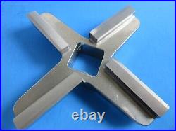 ITALY #42 size Meat grinder knife Cutter Blade for Hobart 4342 4542 Biro Berkel