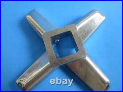 ITALY #42 size Meat grinder knife Cutter Blade for Hobart 4342 4542 Biro Berkel
