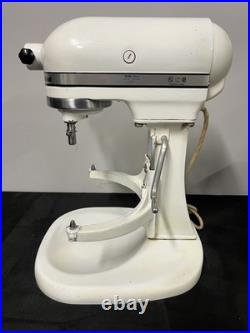 KITCHENAID HOBART LIFT STAND MIXER MODEL K5-A WORKS GREAT WithACCESSORIES