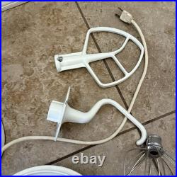 KITCHENAID HOBART LIFT STAND MIXER MODEL K5-A WORKS GREAT WithACCESSORIES