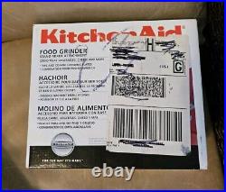 KitchenAid Food Grinder Attachment FGA Hobart Compatible Unused New Open Box