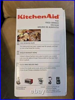 KitchenAid Food Grinder Attachment FGA Hobart Compatible Unused New Open Box