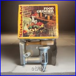 KitchenAid Food Grinder Attachment With Metal Plate & Stomper Model FG Hobart