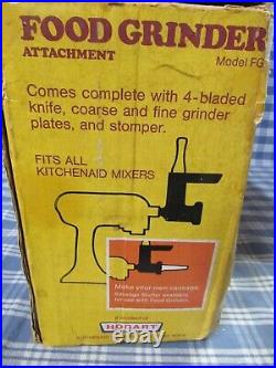 KitchenAid Hobart Food Grinder Attachment Model FG (Never Used) FREE SHIPPING