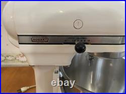 KitchenAid Hobart Model K5-A Mixer with Bowl, Meat Grinder, Attachments, Cover