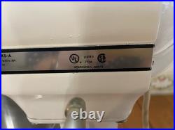 KitchenAid Hobart Model K5-A Mixer with Bowl, Meat Grinder, Attachments, Cover