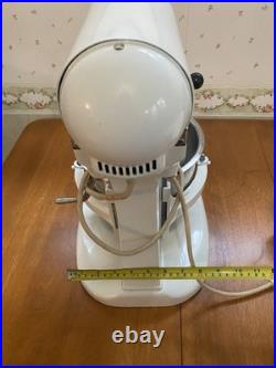 KitchenAid Hobart Model K5-A Mixer with Bowl, Meat Grinder, Attachments, Cover