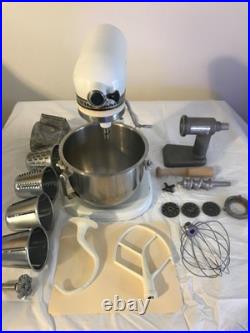KitchenAid Model K5-A H Duty Lift bowl, Wisk, Meat grinder, Dough, Shreder pastr