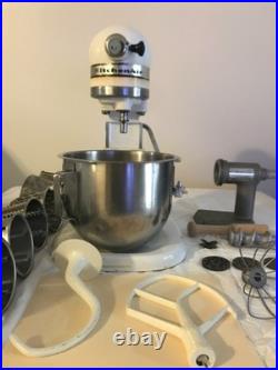 KitchenAid Model K5-A H Duty Lift bowl, Wisk, Meat grinder, Dough, Shreder pastr