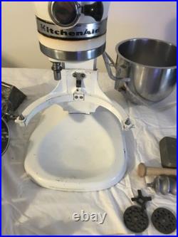 KitchenAid Model K5-A H Duty Lift bowl, Wisk, Meat grinder, Dough, Shreder pastr