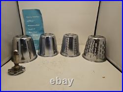 Kitchenaid Hobart Vintage Metal Vegetable Rotor Slicer Shredder S68242 Model VR