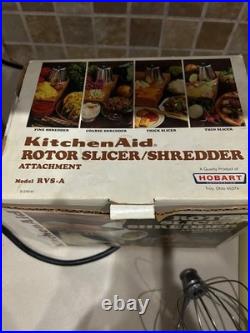 Kitchenaid stand mixer 5 quart. Vintage color & style. Vintage attachments