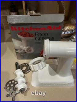 Kitchenaid stand mixer 5 quart. Vintage color & style. Vintage attachments