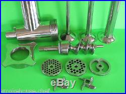 LABOR DAY SALE Meat Grinder attachment for Hobart Univex Uniworld + EXTRAS