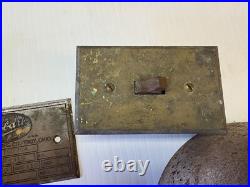 Lot of Assorted Vintage Hobart 4612 Meat Grinder Parts