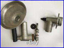 Lot of Hobart Meat Grinder Accessories Parts for Mixer