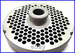 MEAT GRINDER PLATE, 400 TRIUMPH 52, 1/4 HOLES HUB STYLE Speco Item#102285