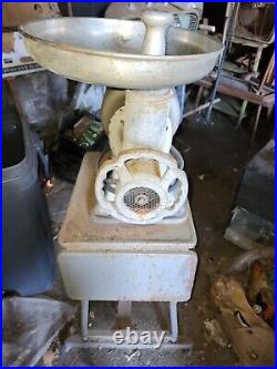 (MRO) - Vintage Hobart Meat Grinder #4312 For Restoration or Parts