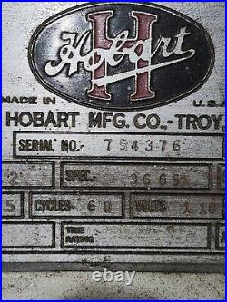 (MRO) - Vintage Hobart Meat Grinder #4312 For Restoration or Parts