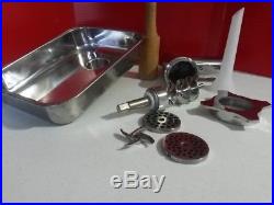 Meat Grinder Attachment Stainless Steel fits Hobart #12 Hub