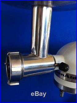 Meat Grinder Attachment for Hobart N50 & C100 Mixer + sausage stuffing tube