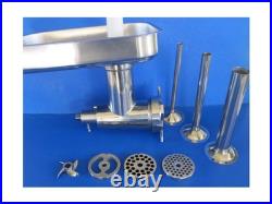 Meat Grinder Kit 4212 4412 4812 84185 Stainless Steel Complete Attachment. Si
