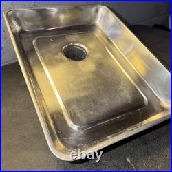 Meat Grinder Pan attachment for Hobart Buffalo Chopper