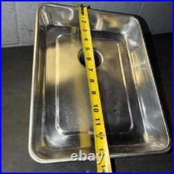 Meat Grinder Pan attachment for Hobart Buffalo Chopper